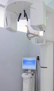 x-ray machine and monitor